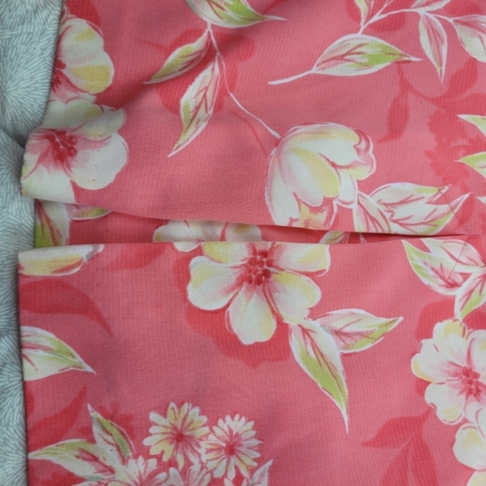 EP Pro pink white floral golf skirt with shorts side zip pleats sport tennis 10 - Picture 3 of 12